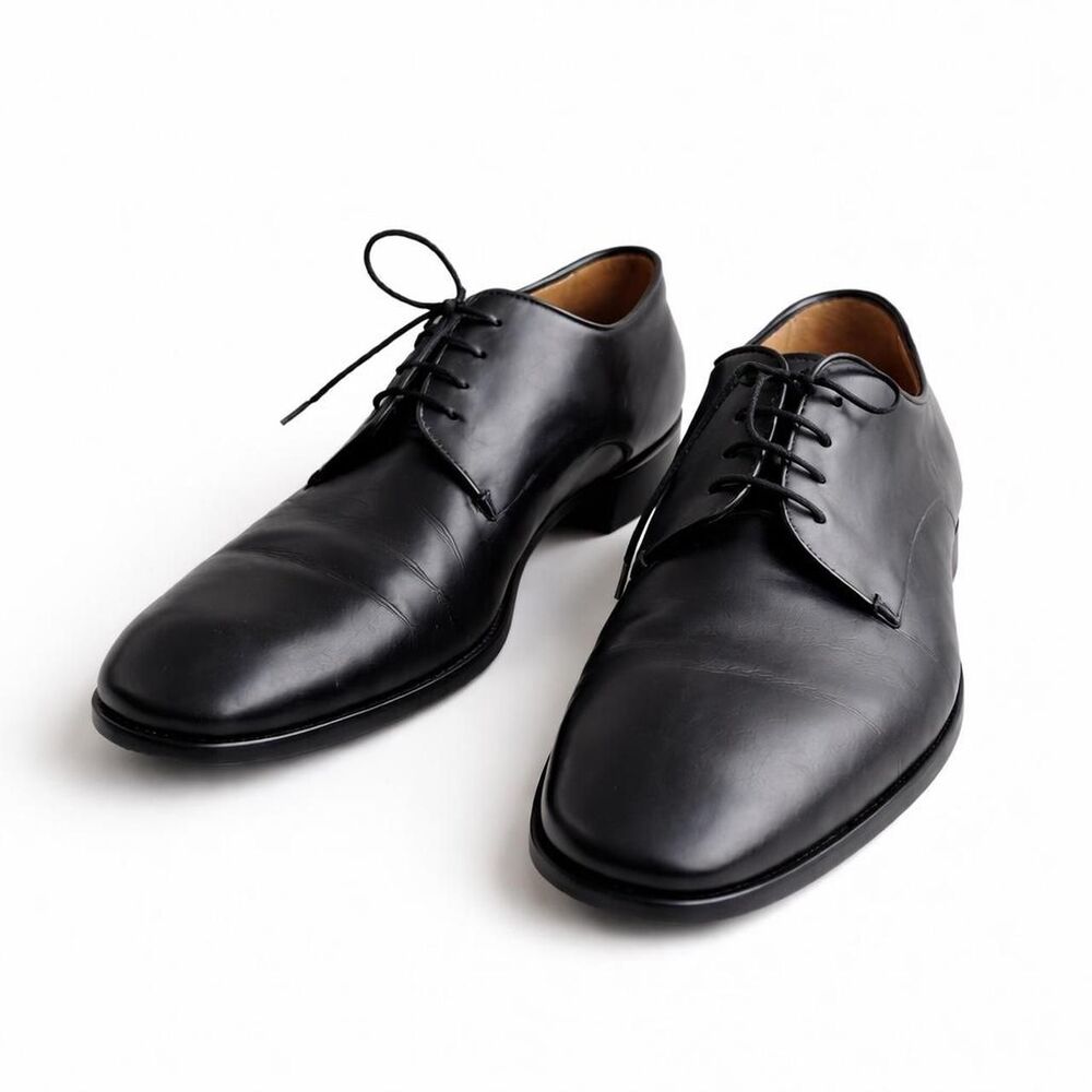 Giorgio-armani Men's Black Oxfords